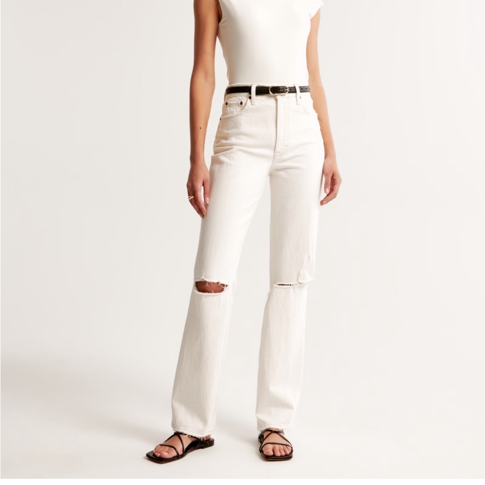 NWT Abercrombie 90’s Straight Jeans